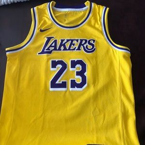 Youth medium Lebron james lakers 23 home jersey